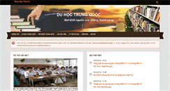 Desktop Screenshot of duhoctrungquoc.utc.edu.vn
